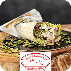 Stand 17 - Piadina con kebab al pistacchio
